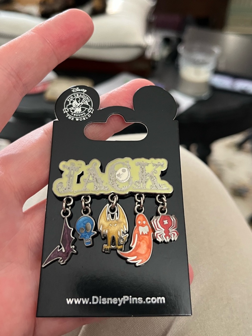 Disney Jack Skeleton Jack dangle pin